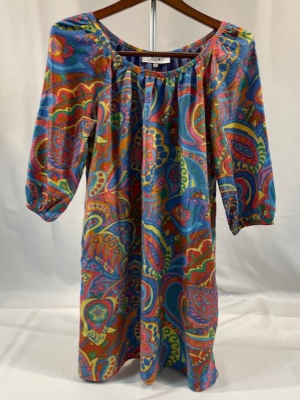 Women's Tibi Mini Silk Shift Dress